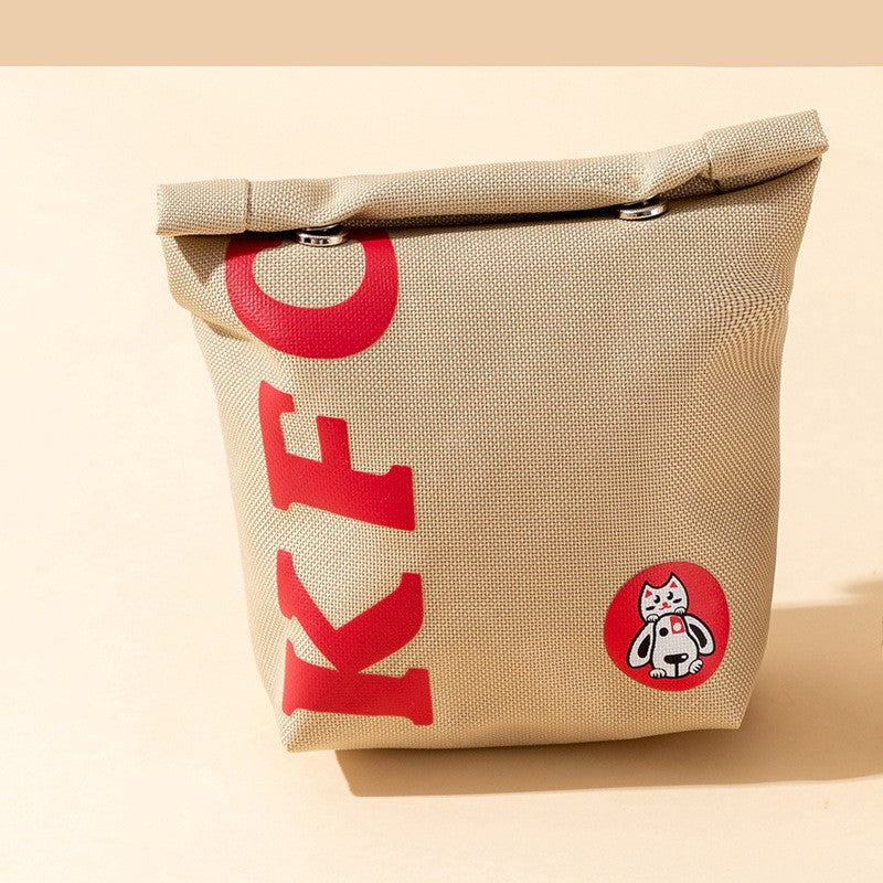 Cute burger fries backpack pet leash puppy dog cat out anti-break free pet chest strap supplies